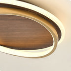 Arisha Modern Round Dimmable Gold Metal Ceiling Light for Bedroom