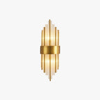 Kristy Luxury Gold Crystal Bedroom Bedside Wall Lamp