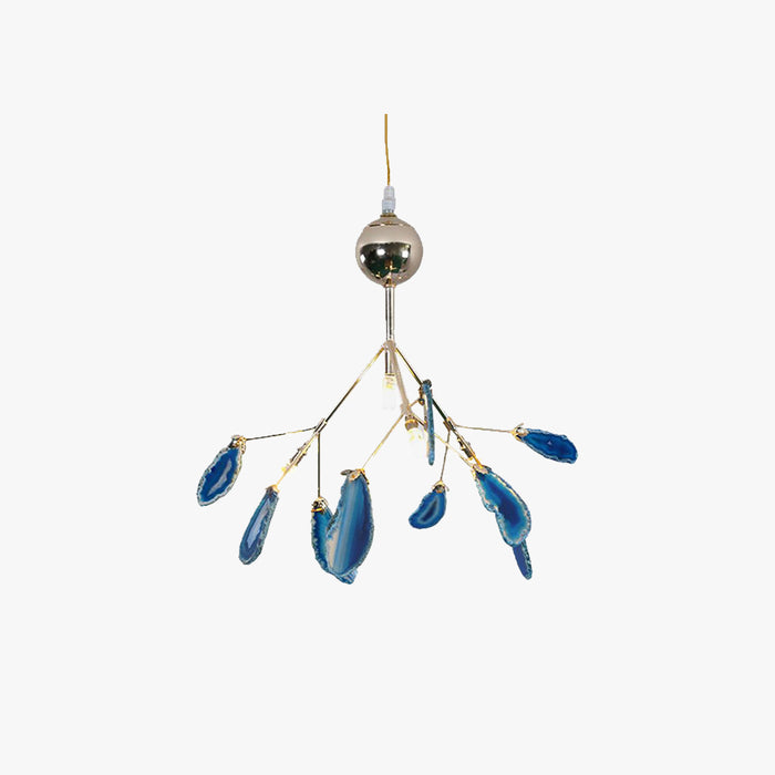 Aria Agate Colourful Chandelier for Bedroom or Living Room