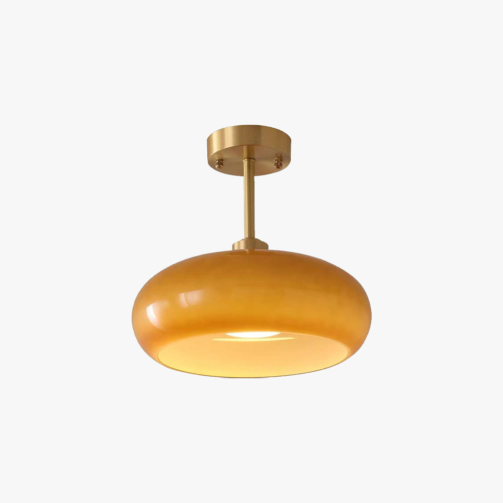 Charlotte Glass Flush-Mount Ceiling Light