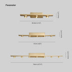 Arisha Water-Ripple Vanity Wall Sconce