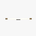 Arisha Modern Gold Mirror Front Vanity Wall Lamp, Metal/