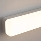 Arisha Minimalist White Bar Vanity Wall Lamp for Mirror Front