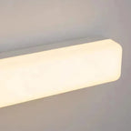 Arisha Minimalist White Bar Vanity Wall Lamp for Mirror Front