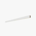 Arisha Minimalist White Bar Vanity Wall Lamp for Mirror Front