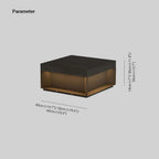 Elow Solar-Powered Modern Square Outdoor Post Lamps