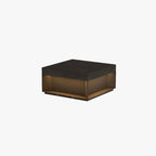 Elow Solar-Powered Modern Square Outdoor Post Lamps