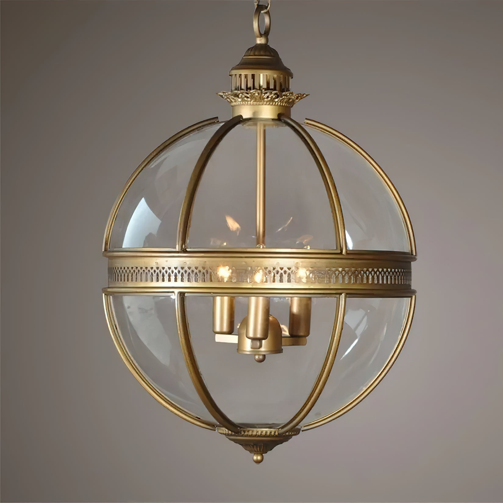 Edward Retro Glass Pendant Light