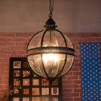 Edward Retro Glass Pendant Light