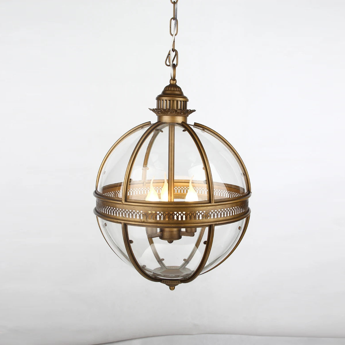 Edward Retro Glass Pendant Light