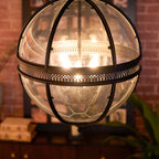 Edward Retro Glass Pendant Light