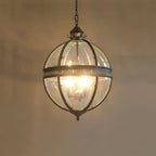 Edward Retro Glass Pendant Light