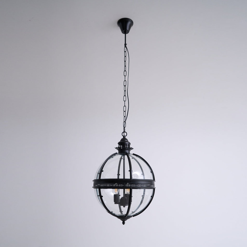 Edward Retro Glass Pendant Light