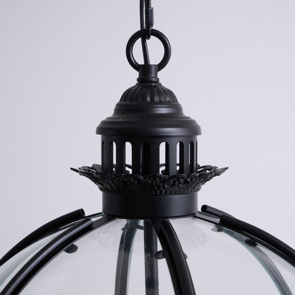 Edward Retro Glass Pendant Light
