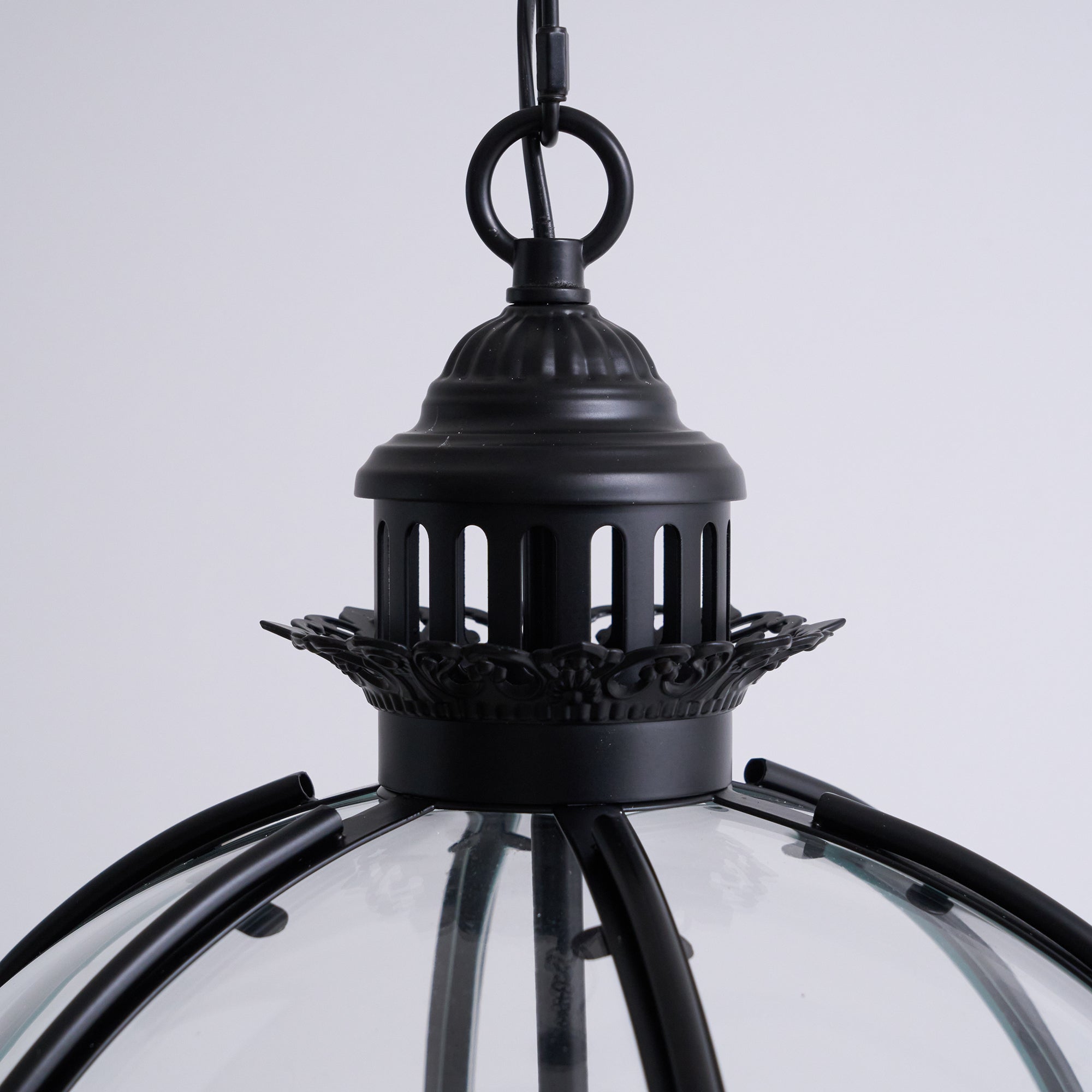 Edward Retro Glass Pendant Light