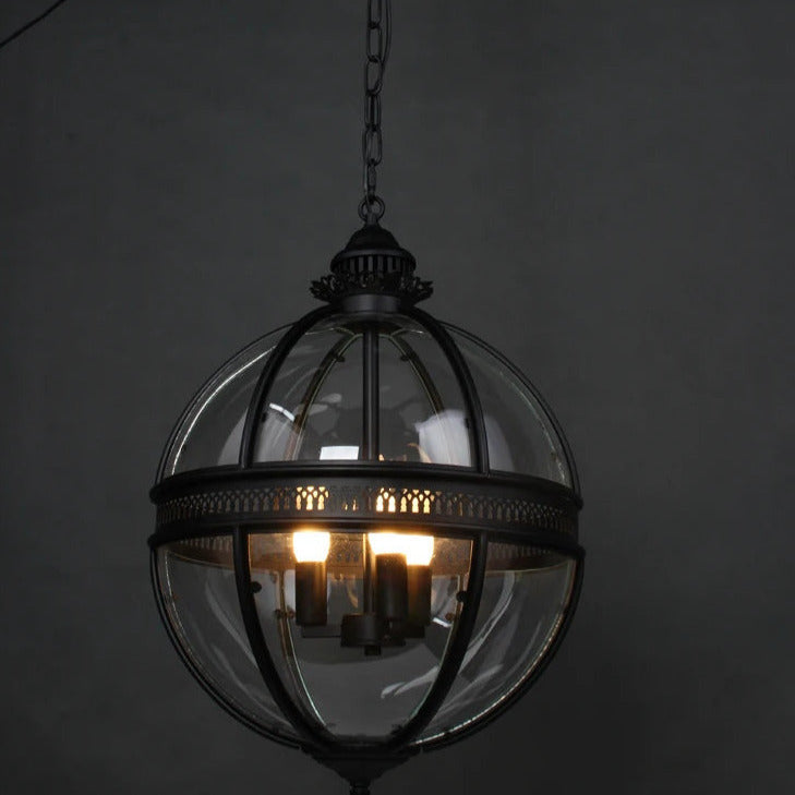 Edward Retro Glass Pendant Light