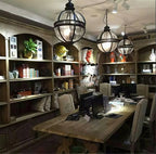 Edward Retro Glass Pendant Light