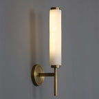 Jern Alabaster Art Deco Wall Sconce