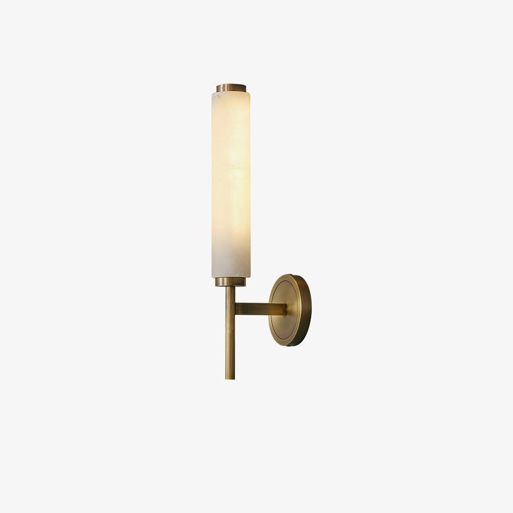 Jern Alabaster Art Deco Wall Sconce