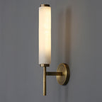 Jern Alabaster Art Deco Wall Sconce