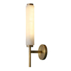Jern Alabaster Art Deco Wall Sconce