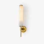Jern Alabaster Art Deco Wall Sconce