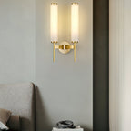 Jern Alabaster Art Deco Wall Sconce