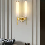Jern Alabaster Art Deco Wall Sconce