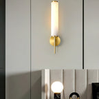Jern Alabaster Art Deco Wall Sconce