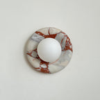 Hako Indoor Marble Wall Sconce