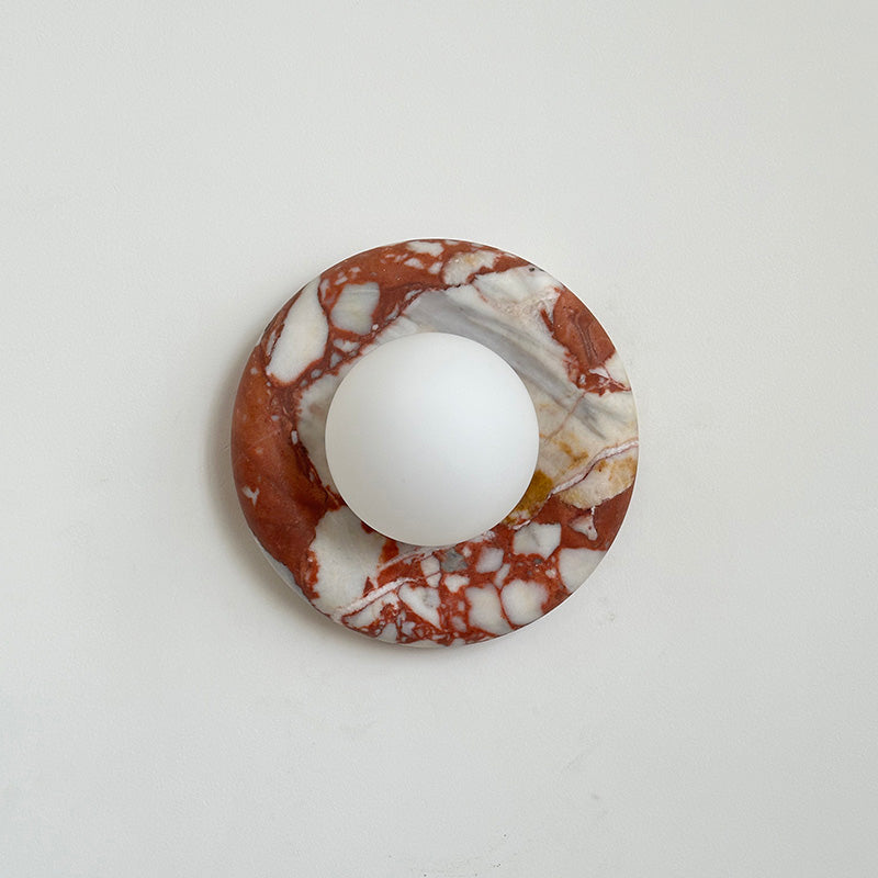 Avi Indoor Marble Wall Sconce