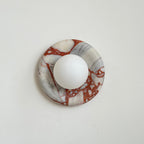 Avi Indoor Marble Wall Sconce