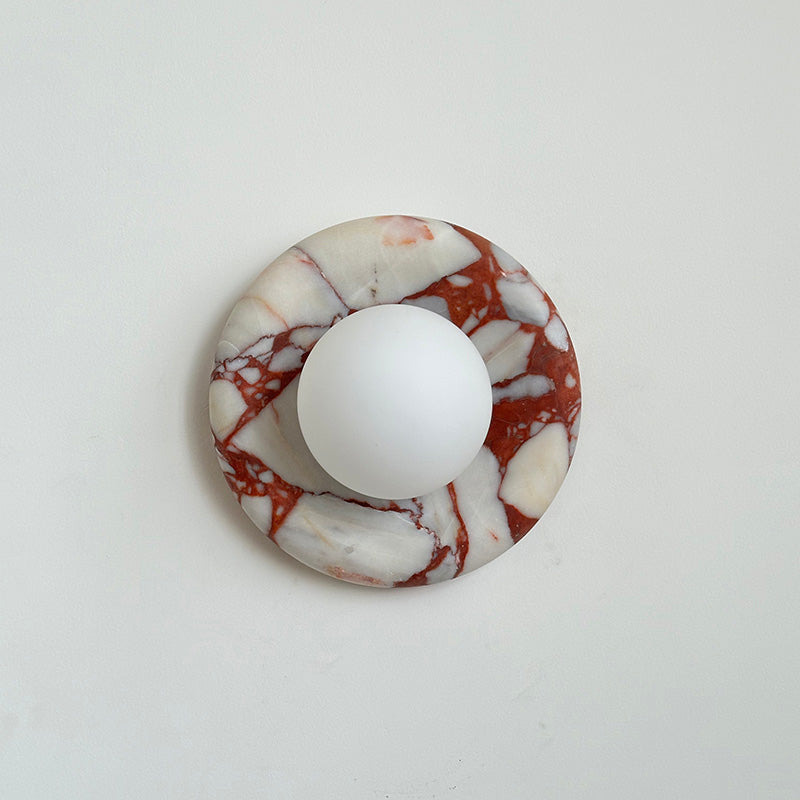 Avi Indoor Marble Wall Sconce