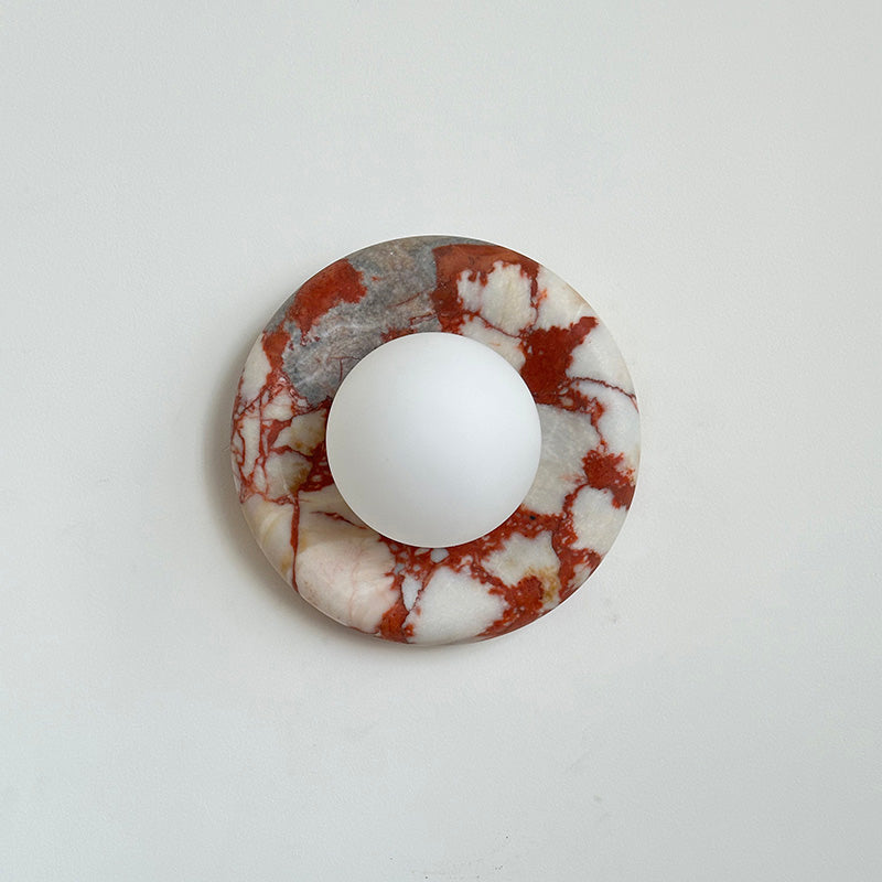 Avi Indoor Marble Wall Sconce