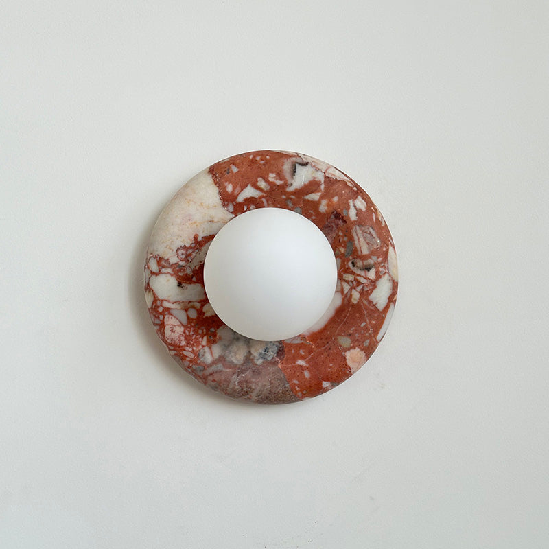 Avi Indoor Marble Wall Sconce