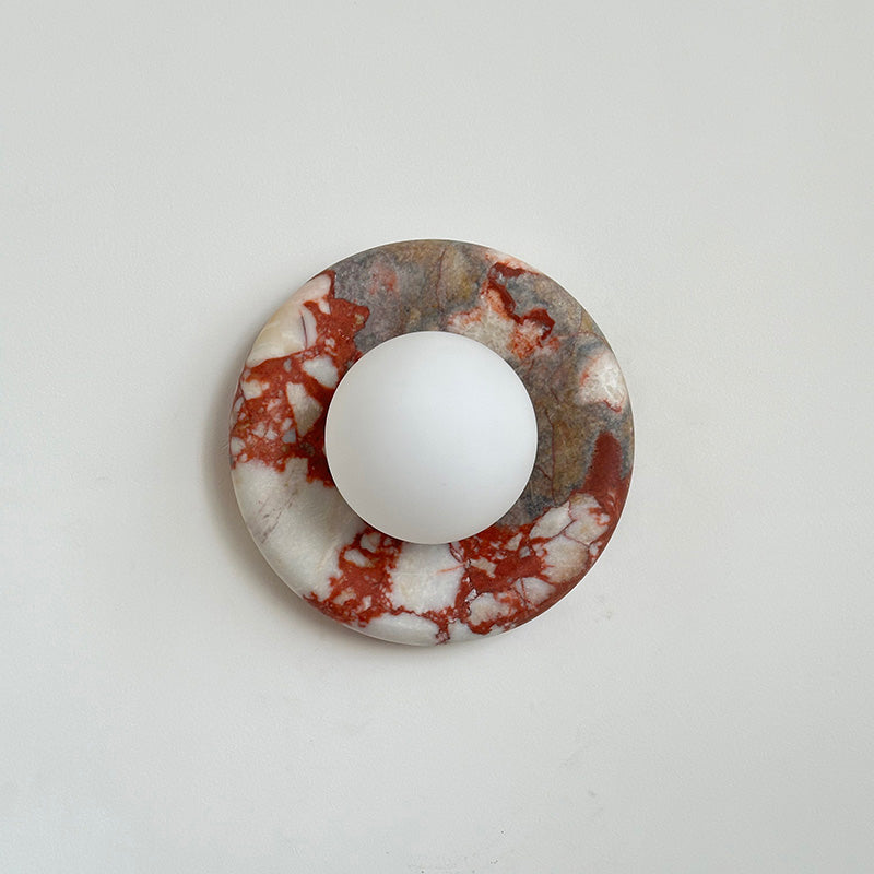 Avi Indoor Marble Wall Sconce