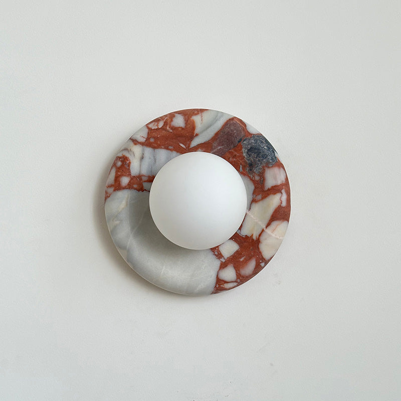 Avi Indoor Marble Wall Sconce