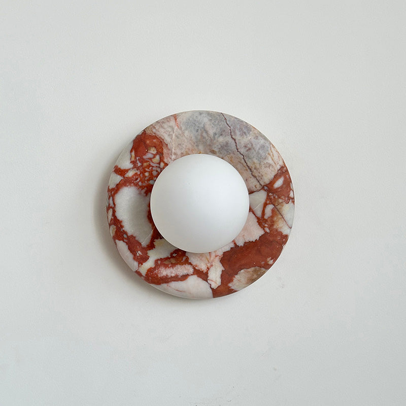 Avi Indoor Marble Wall Sconce