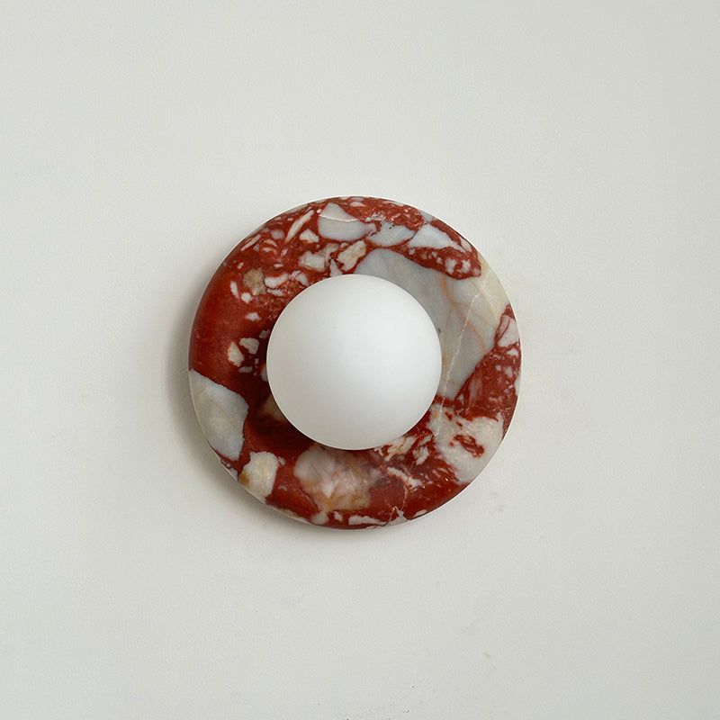Avi Indoor Marble Wall Sconce