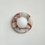Avi Indoor Marble Wall Sconce