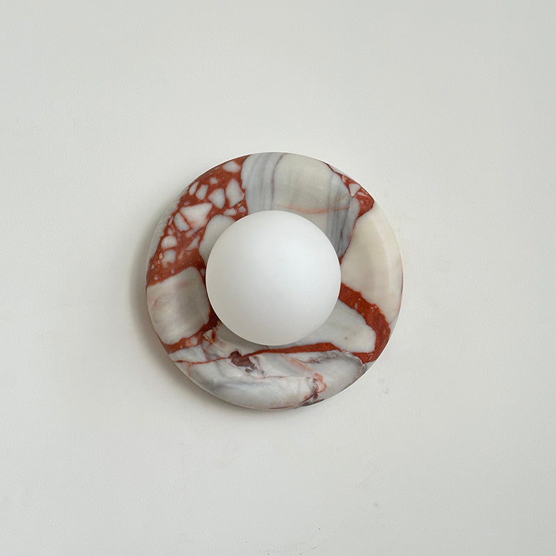 Avi Indoor Marble Wall Sconce