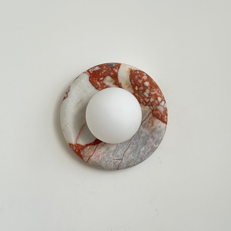 Avi Indoor Marble Wall Sconce