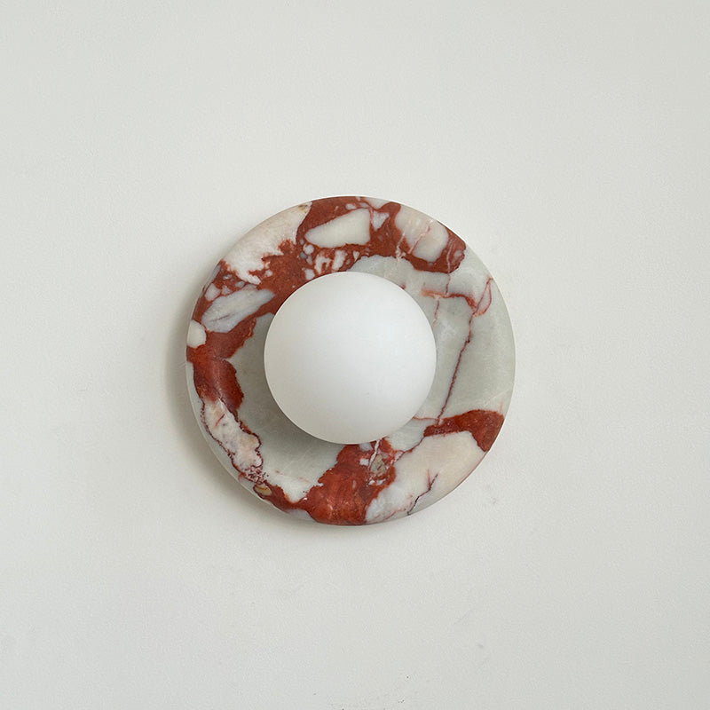 Avi Indoor Marble Wall Sconce