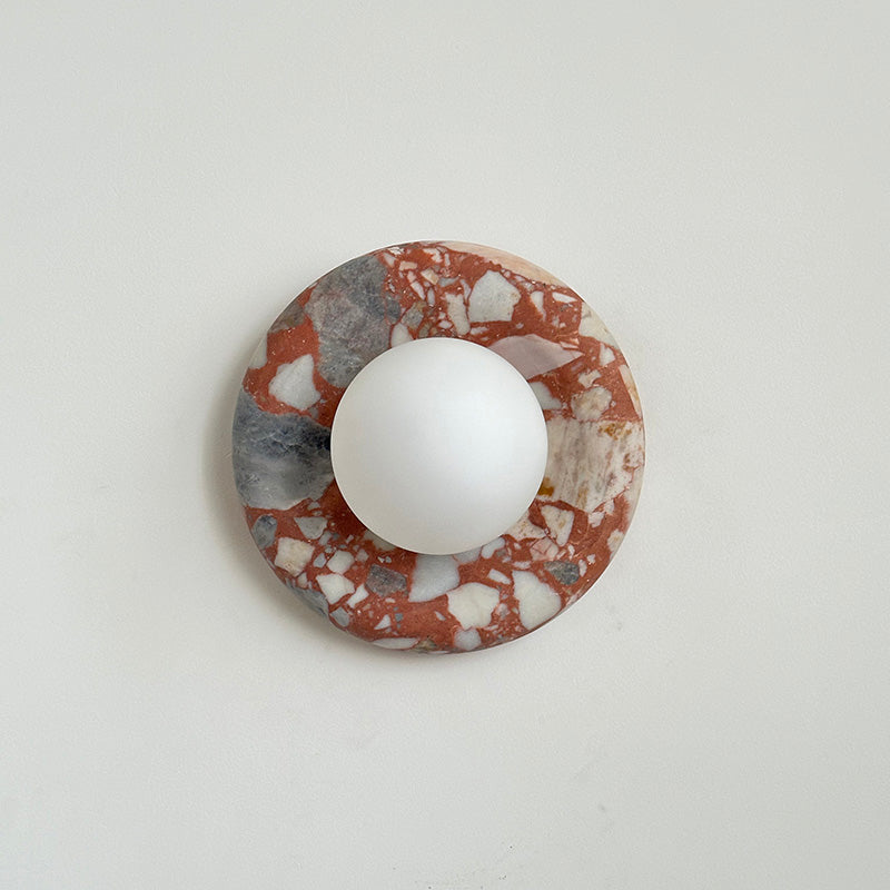 Avi Indoor Marble Wall Sconce