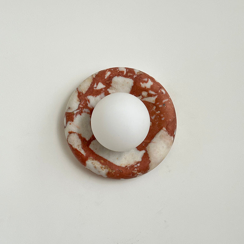 Avi Indoor Marble Wall Sconce