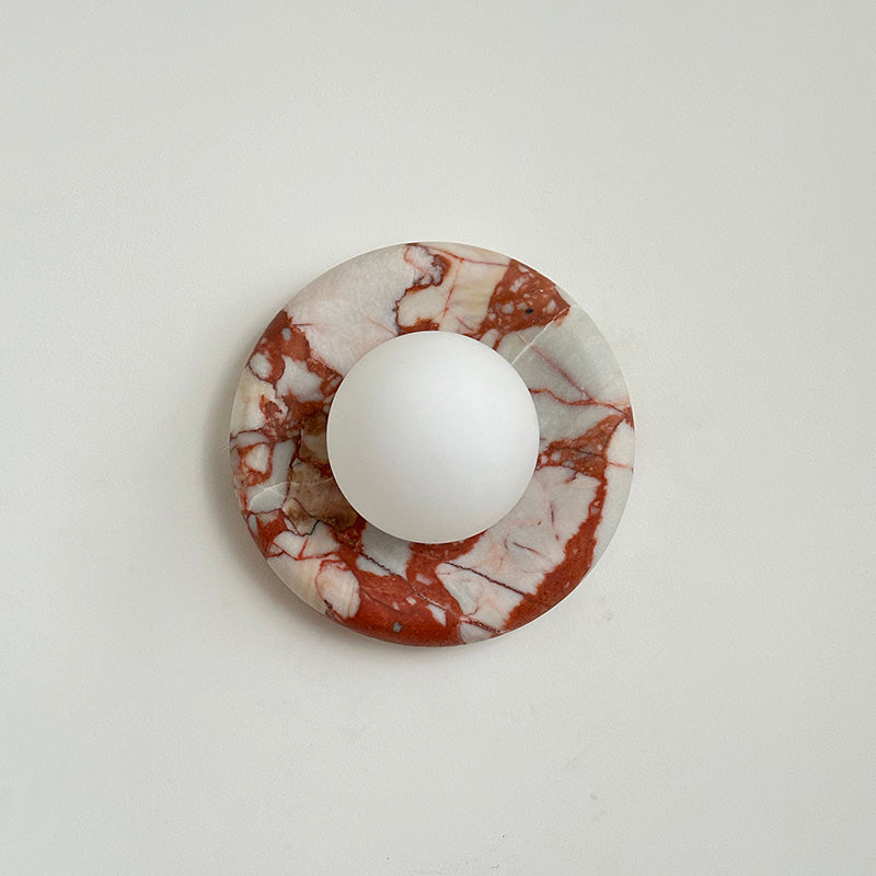 Avi Indoor Marble Wall Sconce