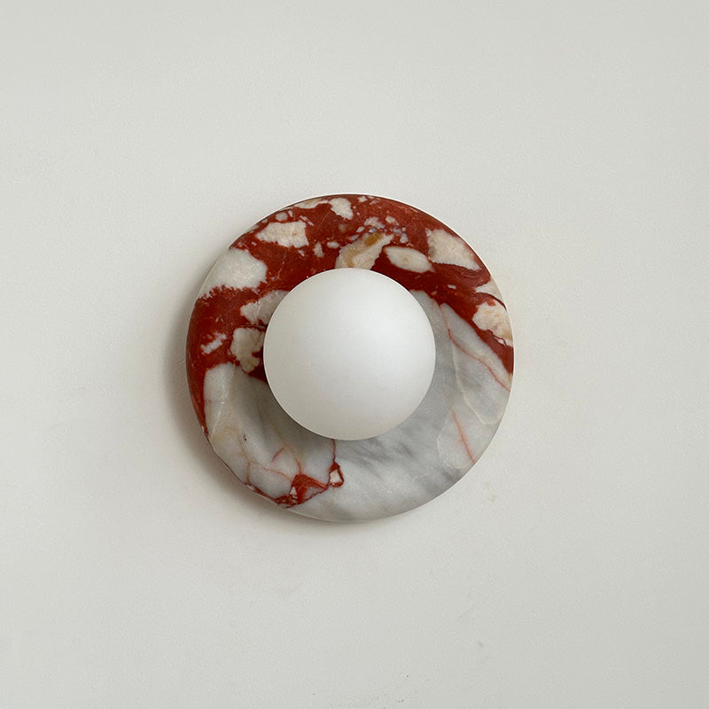 Avi Indoor Marble Wall Sconce