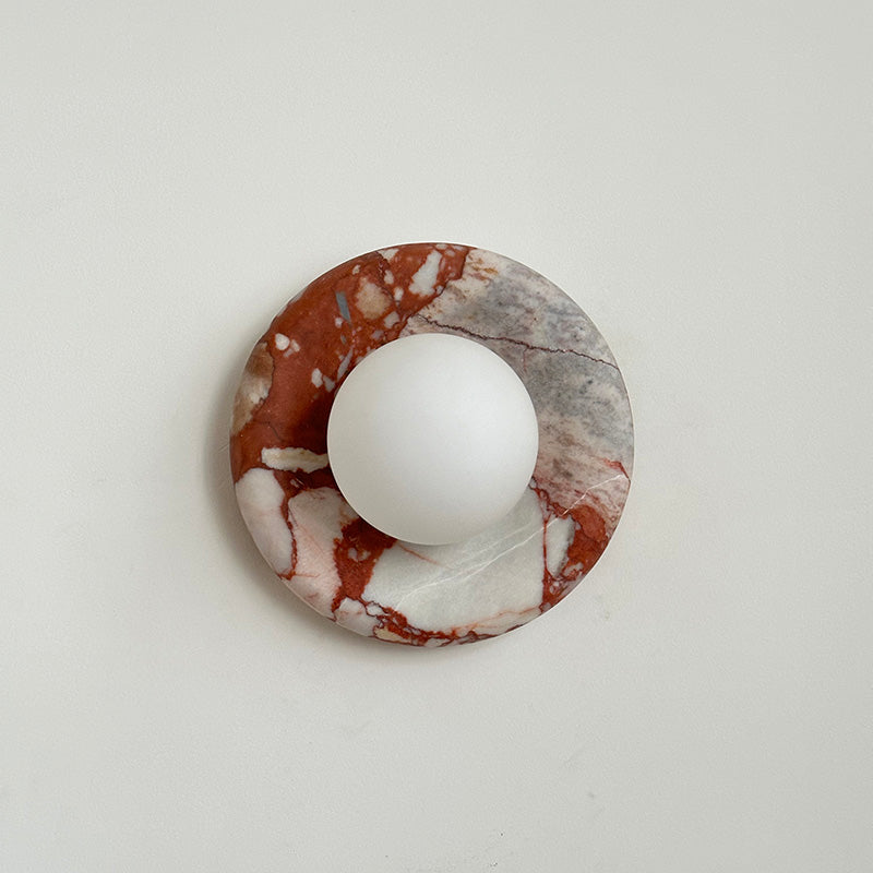 Avi Indoor Marble Wall Sconce