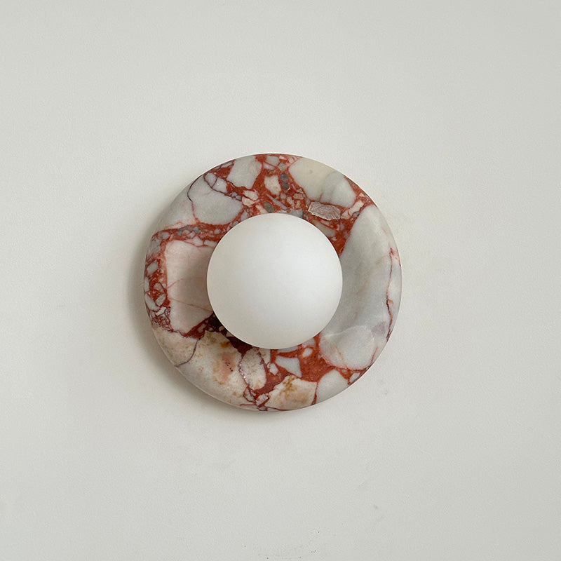 Avi Indoor Marble Wall Sconce
