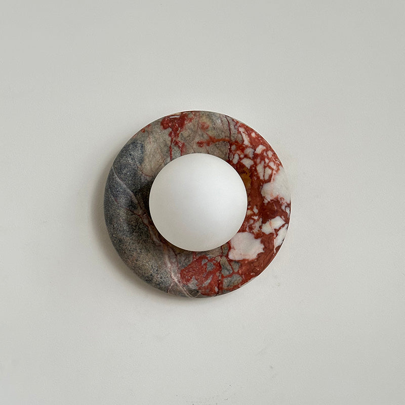 Avi Indoor Marble Wall Sconce